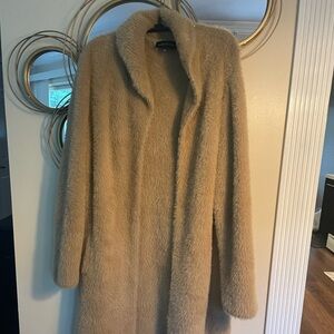 Premise - Tan - Heavy Sweater Coat - EUC - size M - very soft